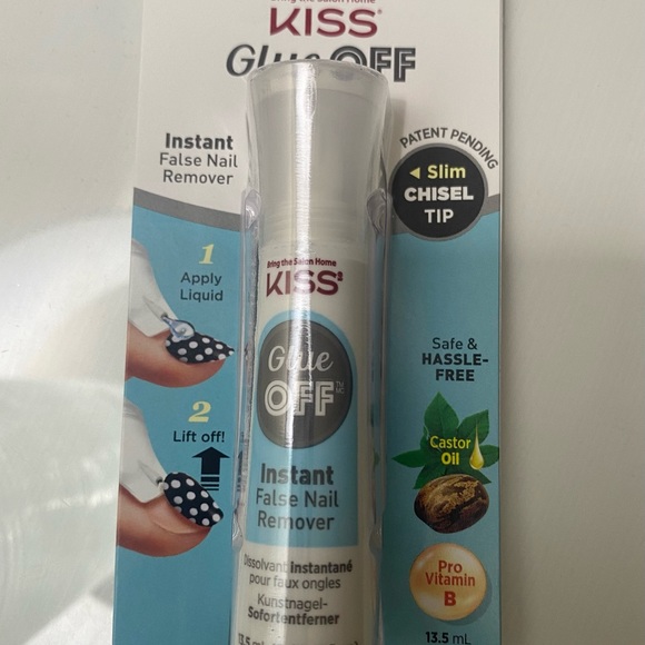 Kiss Other Kiss Glue Off Instant False Nail Remover 45 Ounce Poshmark